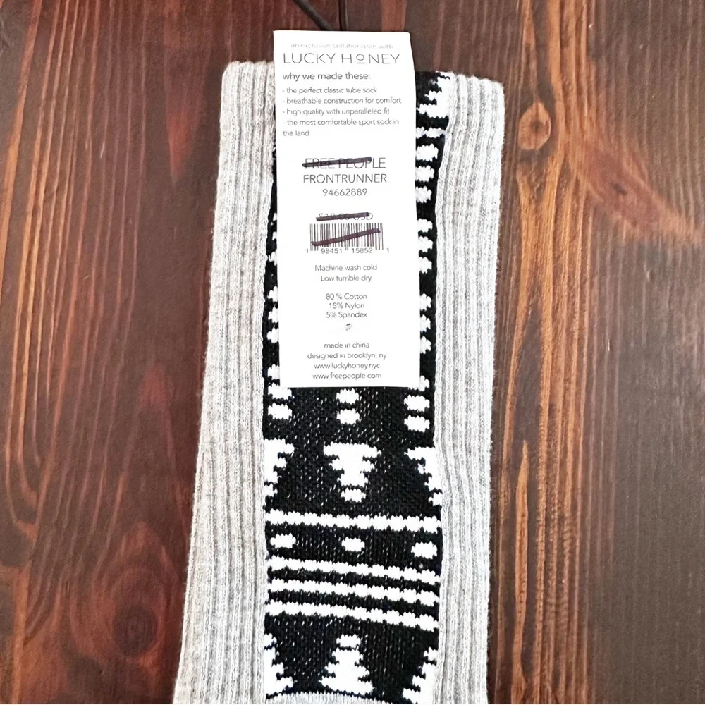 Free People Front Runner Tube Socks